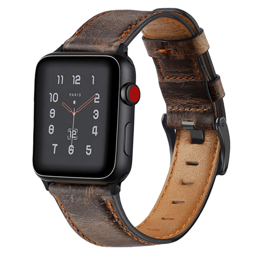 Smart Genuine Leather Band For Apple Watch 1 2 3 4 