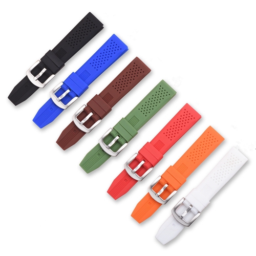 Custom Male Silicone Breathable Watch Strap