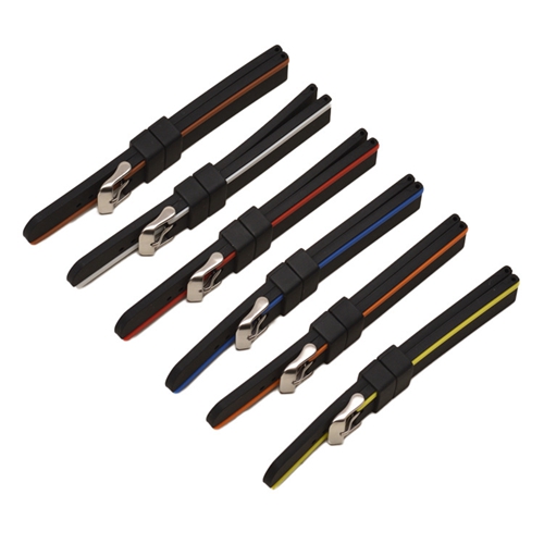 Men's Mixed Color Environment-friendly Silicone Strap