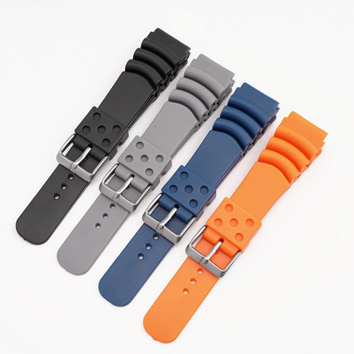 Custom Male Silicone Strap Fit For Casio Watches
