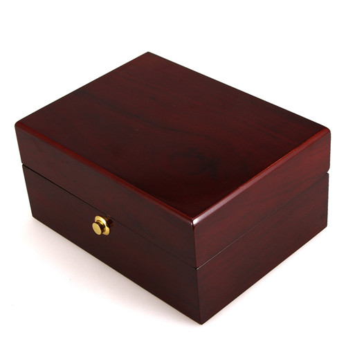 High End Wood Watch Boxes Red Fashion Wristwatch Gift Box 