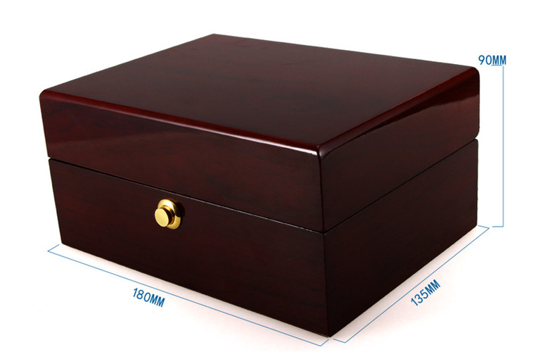 High End Wood Watch Boxes Red Fashion Wristwatch Gift Box 