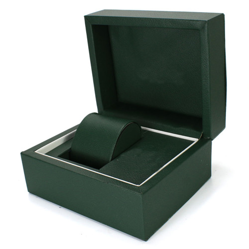 Business Gift Watch Boxes Leather Packaging Green Men Wristwatch Box
