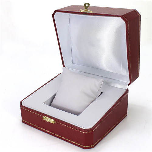 Luxury Gift Packaging For Watch Red Jewelry Wristwatch Box