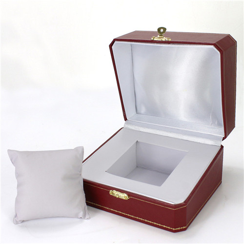 Luxury Gift Packaging For Watch Red Jewelry Wristwatch Box