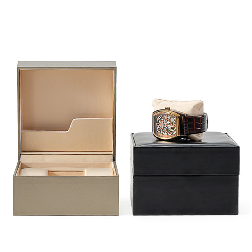 Custom Logo Luxury Suede Velvet Leather Watches Boxes For Women Wristwatch