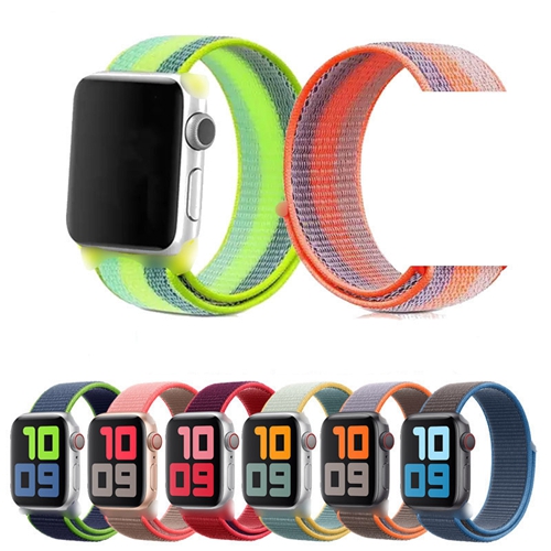 Custom Color Sport Loop Nylon Strap Fit For Apple Watch