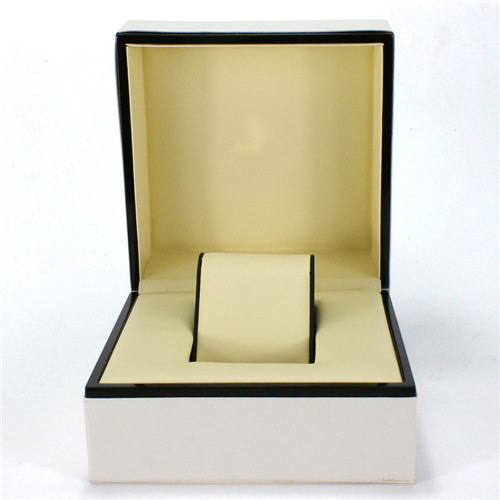 White Wooden Box Custom Logo Light Luxury Jewelry Watch Box