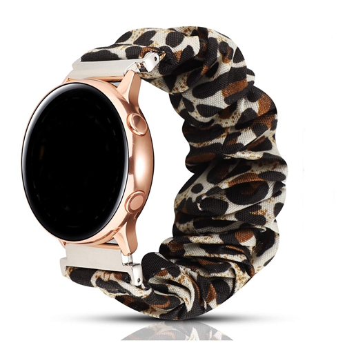 Leopard Print Elastic Watchband Fit For Samsung Galaxy Watch