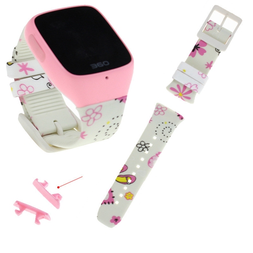 Replaceable Silicone Strap Fit for 360 Children's Phone Watch
